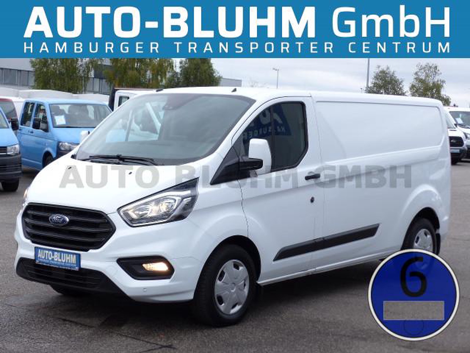 Ford Transit 320 TDCi-EU6 Custom Trend L2 + Totwinkel-Assyst + Kamera + WLAN + PDC