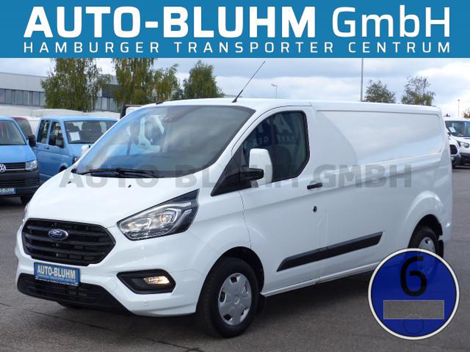 Ford Transit 300 TDCi-EU6 Custom Trend L2 + Kamera + Spur-Assist + WLAN + Klima