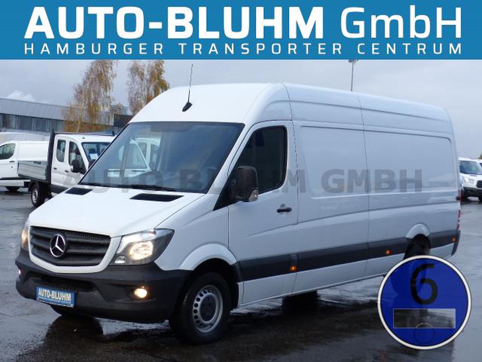 Mercedes-Benz Sprinter 316 CDI-EU6 Kasten Maxi + Klima + AHK 3,5 T + DWA