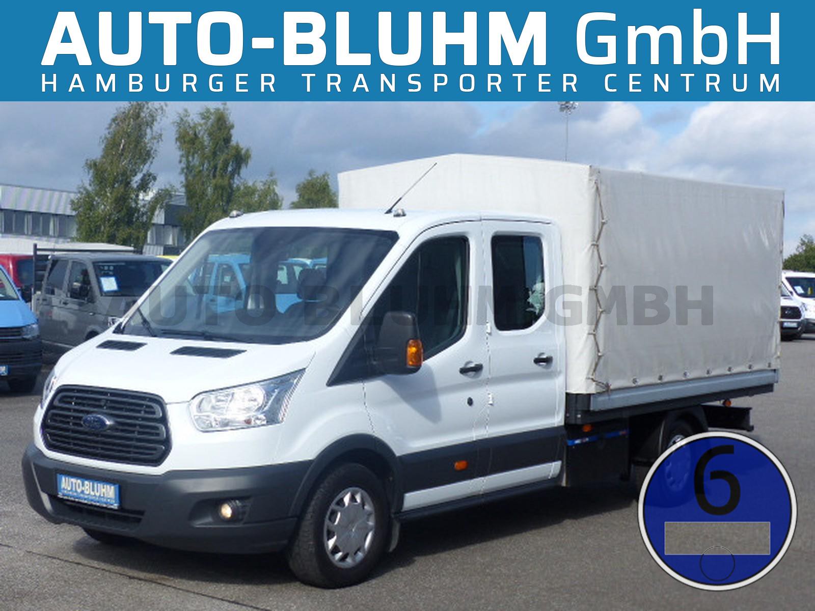 Ford Transit 350 TDCi-EU6 Doka Plane Trend L3 + Klima + Standhzg + Navi + AHK