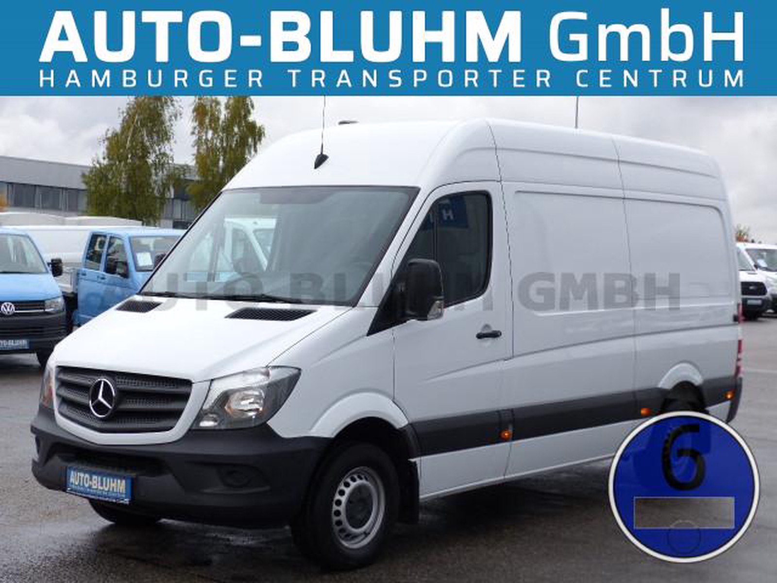 Mercedes-Benz Sprinter 314 CDI-EU6 Werkstattwagen MR + Klima + Navi + Standhzg + Regale