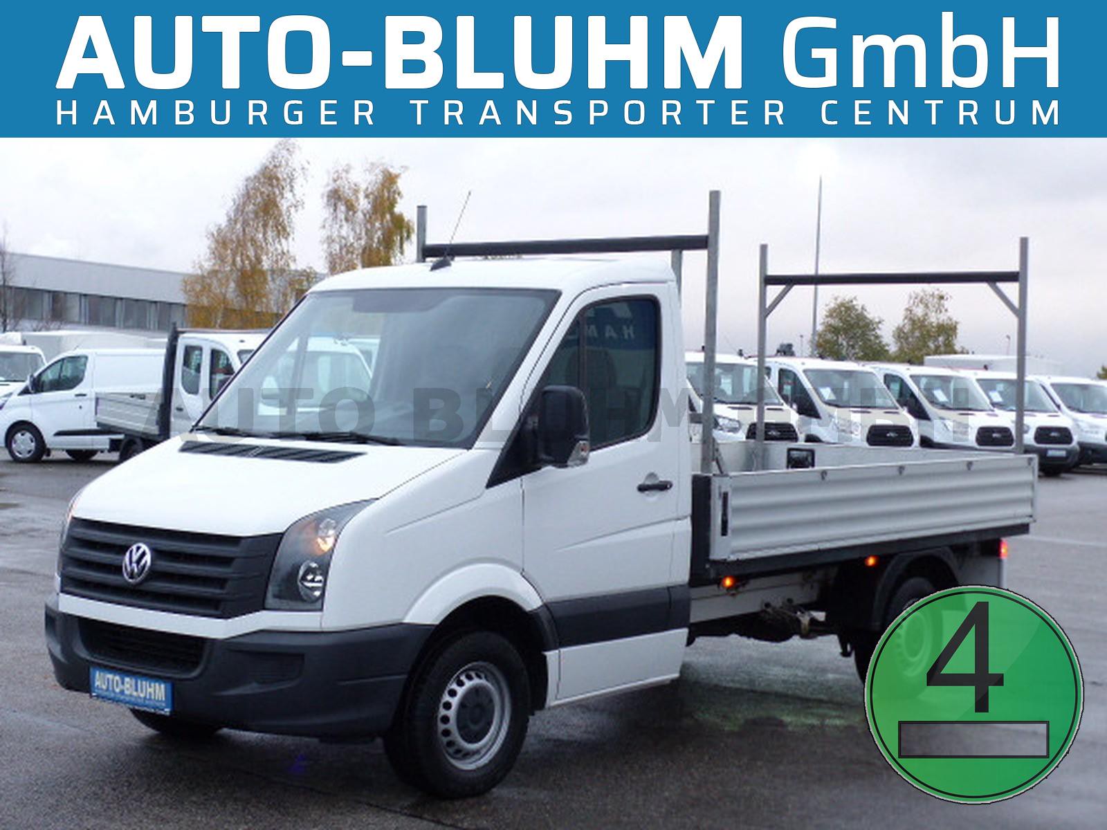 Volkswagen Crafter 35 TDI EK Pritsche MR + AHK + Leiterträger