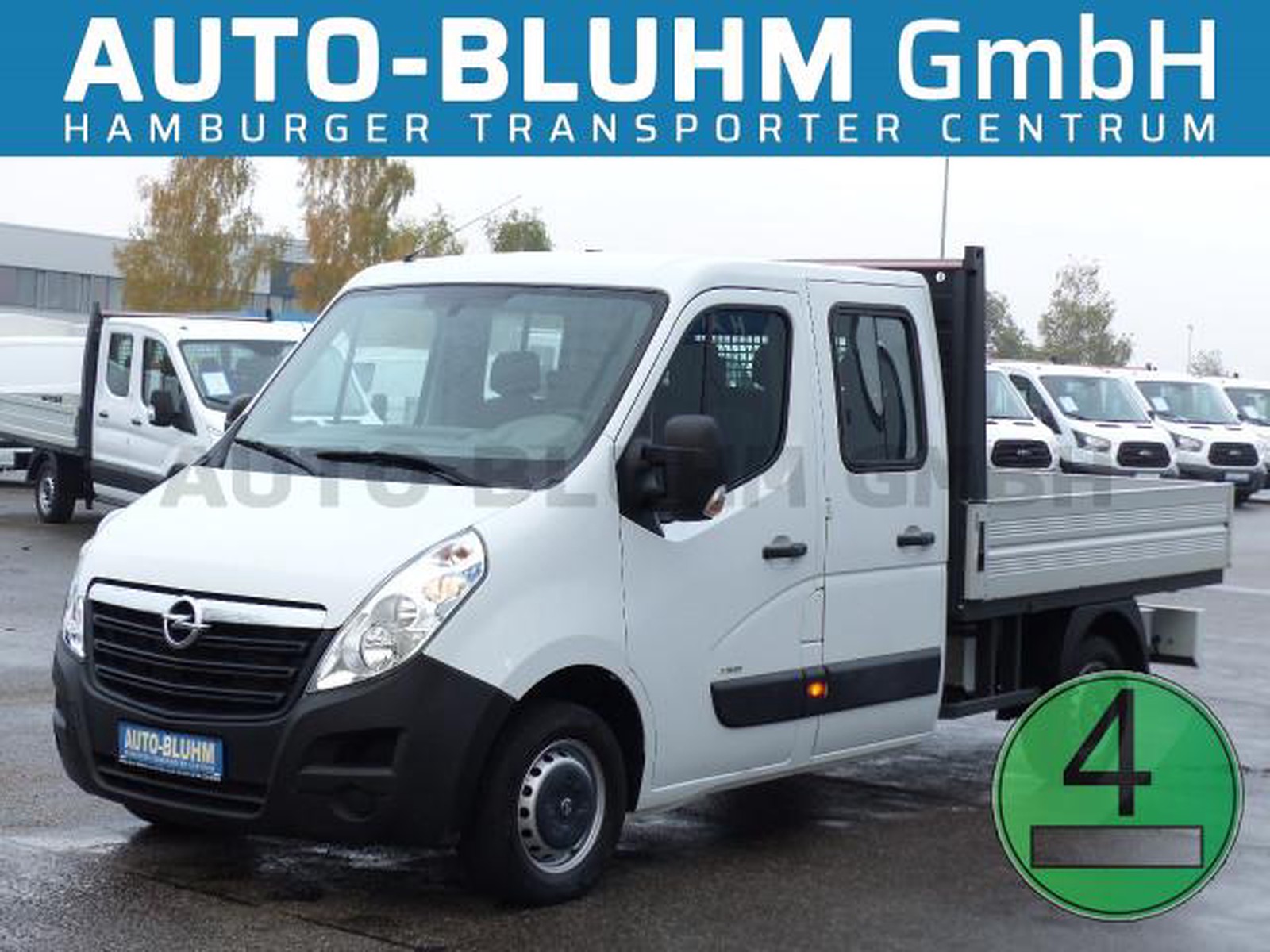 Opel Movano 35-125 CDTi Doka + 7-Sitze + Klima + AHK