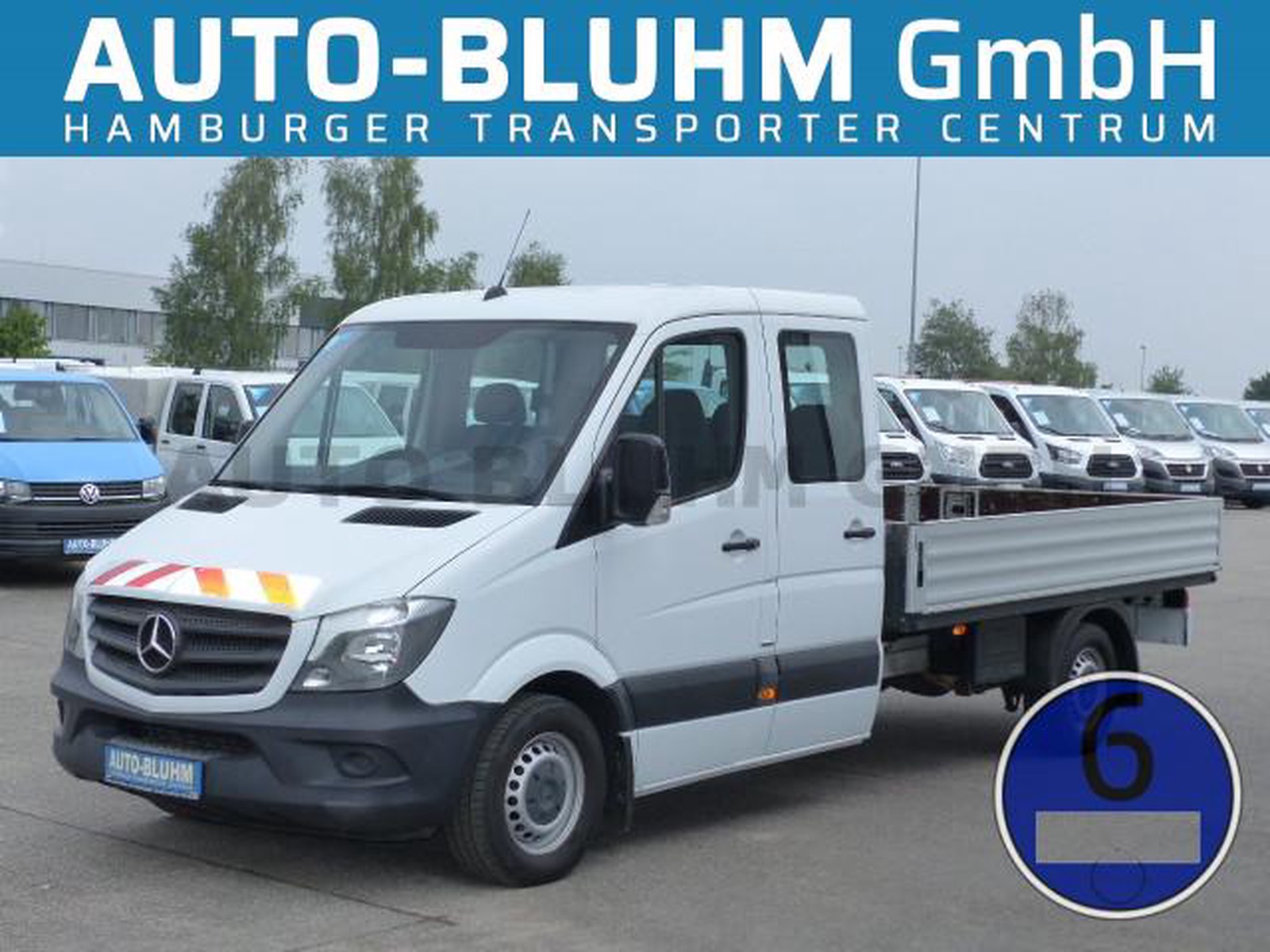 Mercedes-Benz Sprinter 314 CDI Doka Maxi + Standhzg. + Klima