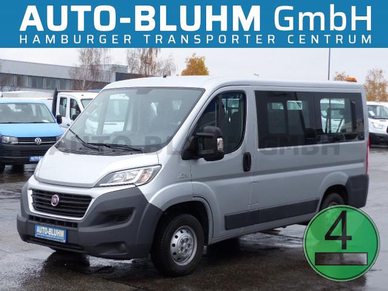 Fiat Ducato 33 MJET Bus L1H1 + Klima + Rampe