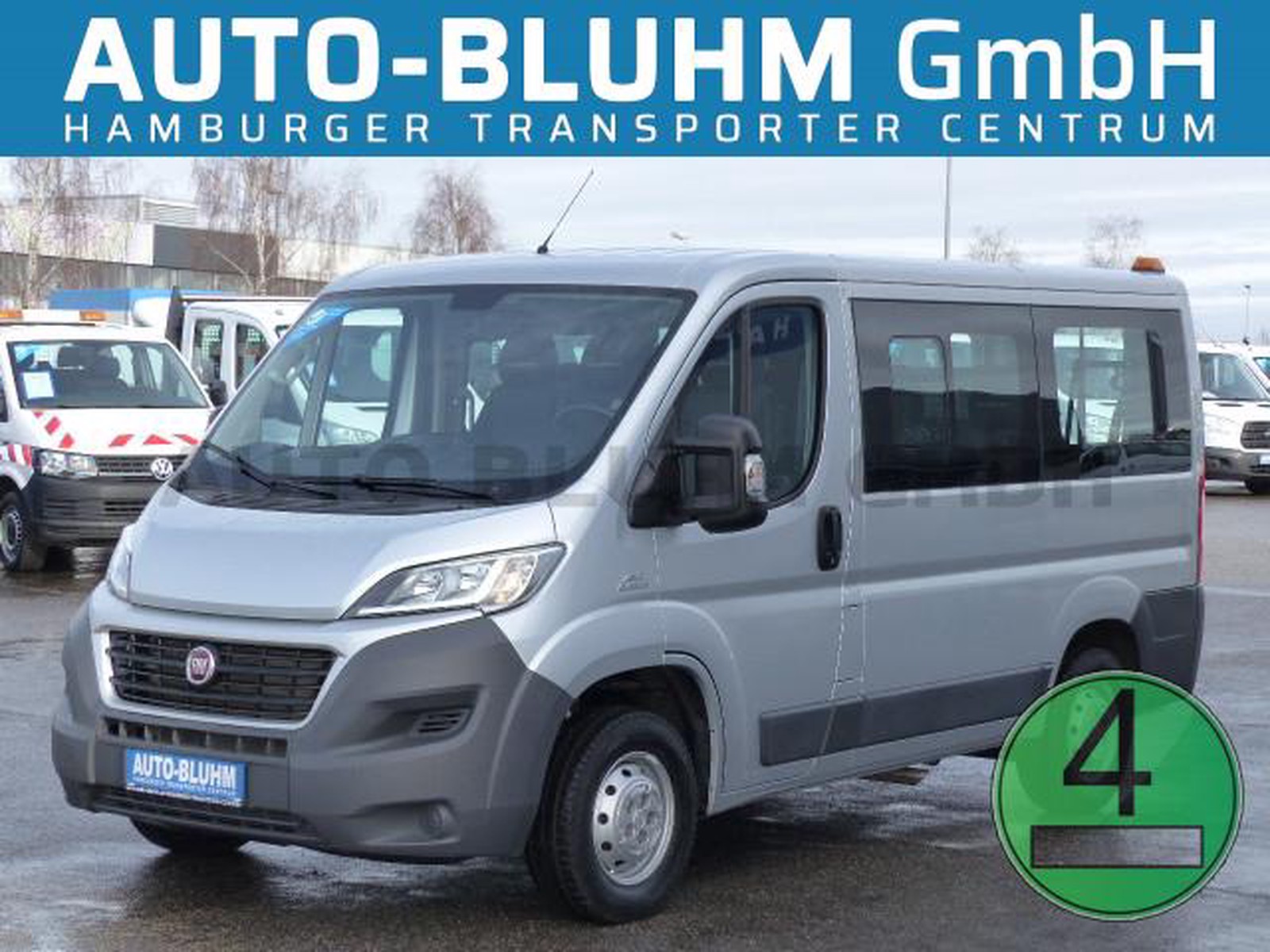 Fiat Ducato 33-115 MJET Kombi L1H1 + Klima + Rampe