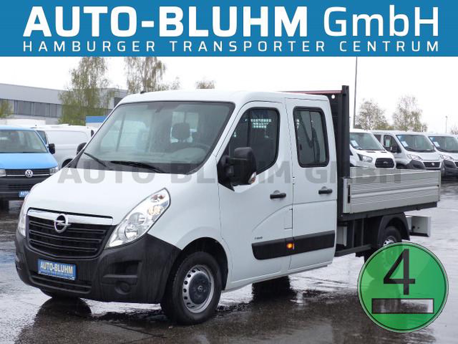 Opel Movano 35-125 CDTi Doka + 7-Sitze + Klima + AHK