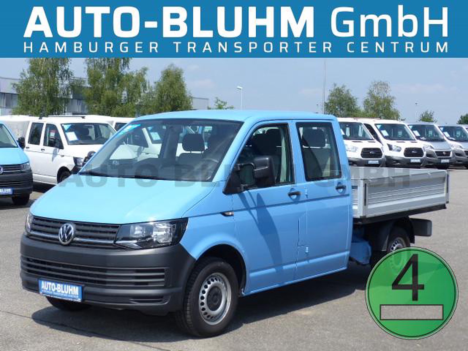 Volkswagen T6 2.0 TDI Doka LR + AHK 2,5T