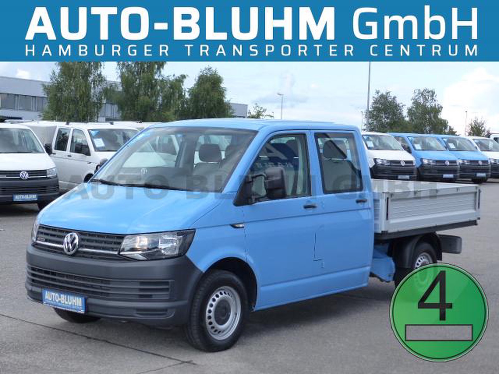 Volkswagen T6 2.0 TDI-BMT Doka 4-Motion + AHK 2,5 T