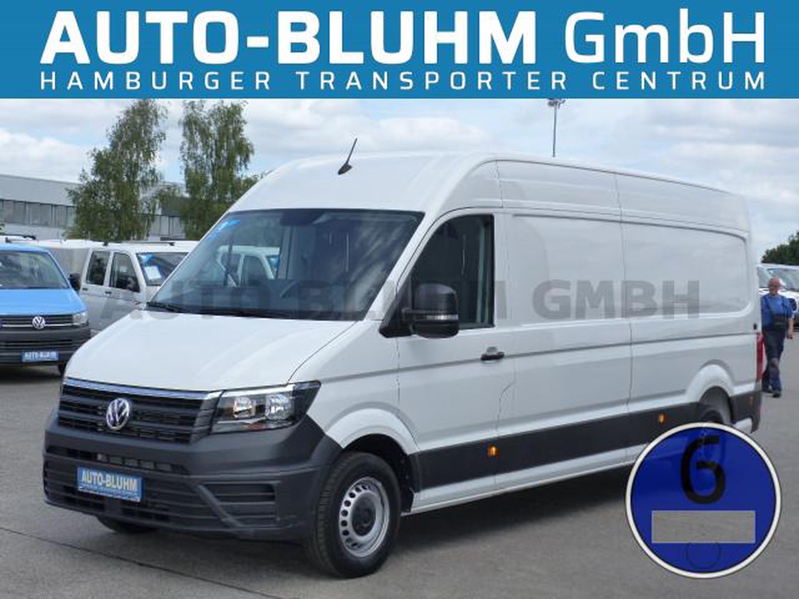 Volkswagen Crafter 35 Bi-TDI EU6 Kasten L4H3 + AHK 3,0 T Klima Navi