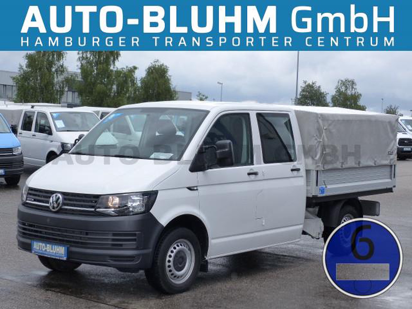 Volkswagen T6 2.0 TDI EU6 Doka 4-Motion + Klima + Standhzg.