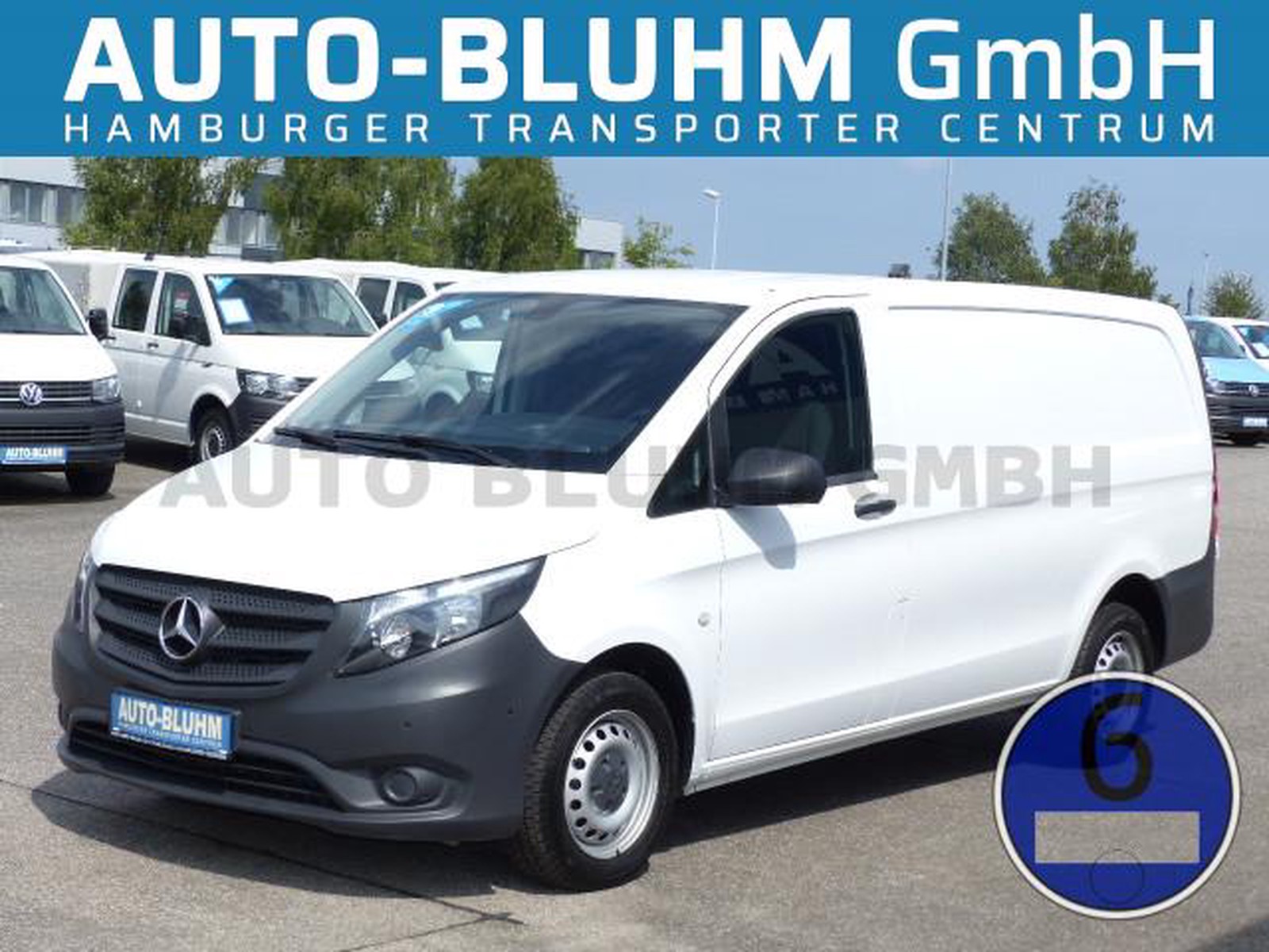 Mercedes-Benz Vito 111 CDI-EU6 Kasten Lang + Klima + Kamera + PDC