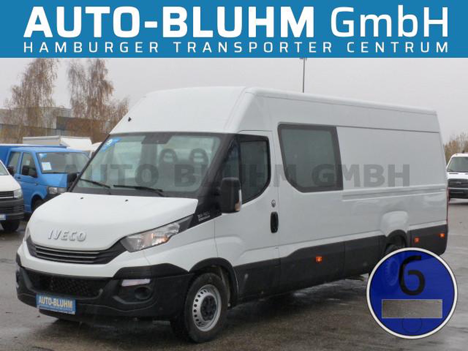 Iveco Daily 35 S 16 HI-MATIC Mixto Maxi + Klima 6-Sitze