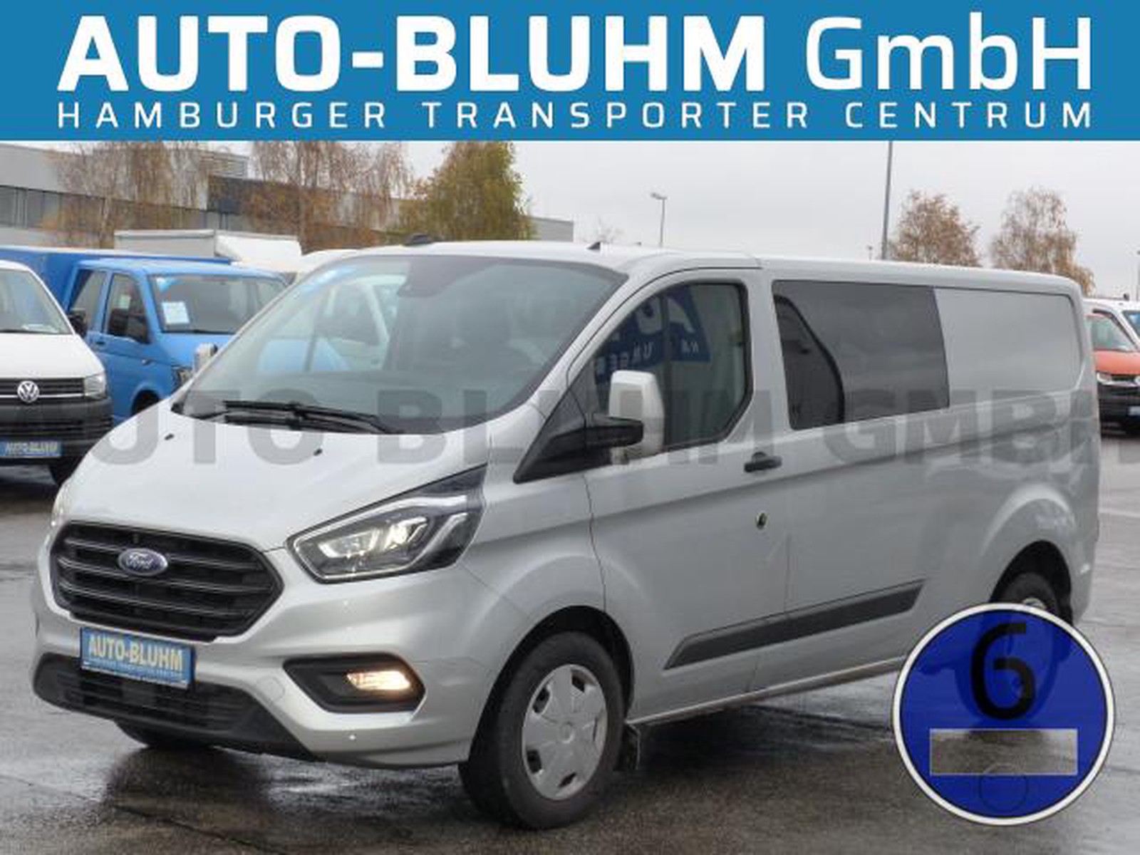 Ford Transit 320 TDCi Custom Mixto Trend L2 + Navi + Xenon