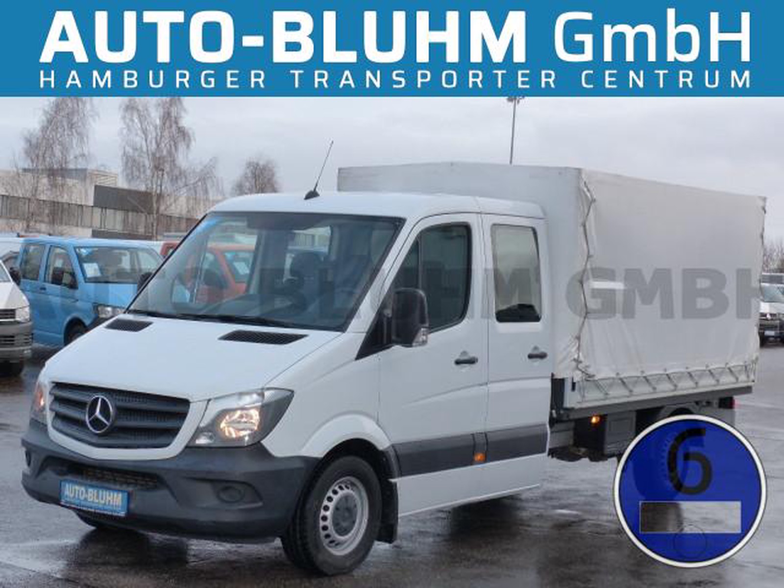 Mercedes-Benz Sprinter 314 CDI Doka Plane Maxi + Klima Standhzg