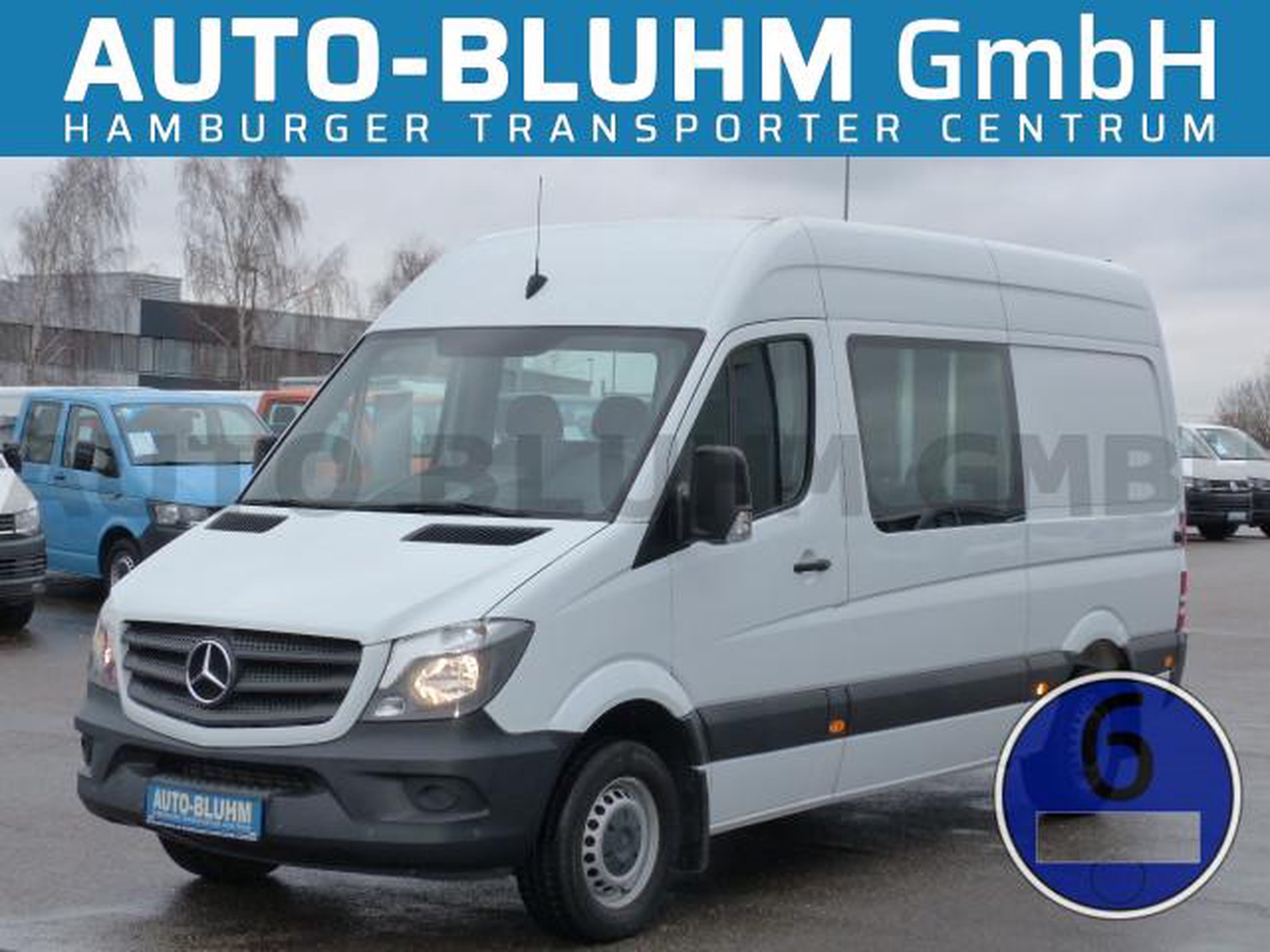 Mercedes-Benz Sprinter 314 CDI Werkstattwg Mixto + Klima Standhzg 6-Sitze