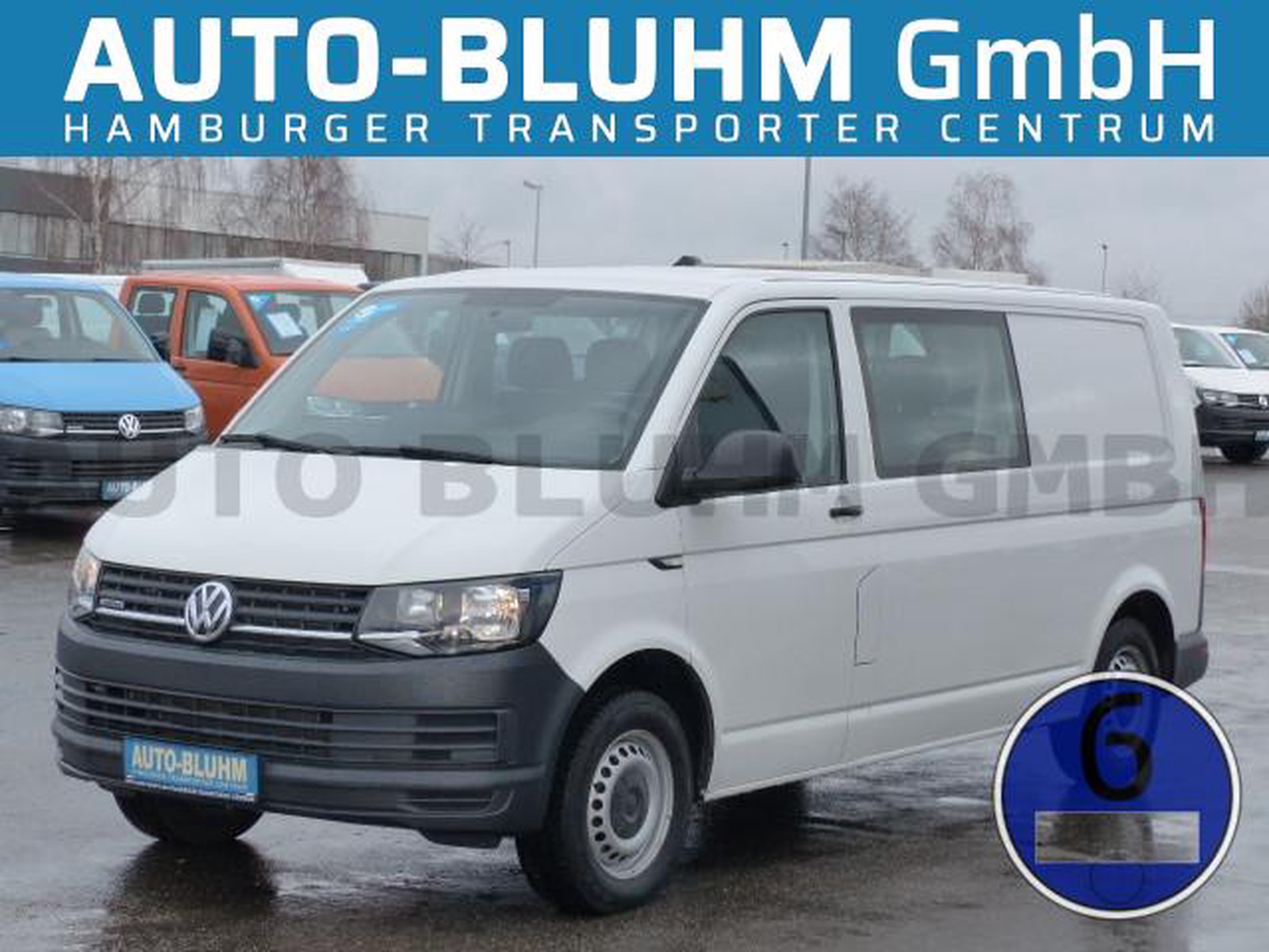 Volkswagen T6 2.0 TDI Werkstattwg Mixto 4-Motion LR + Klima AHK