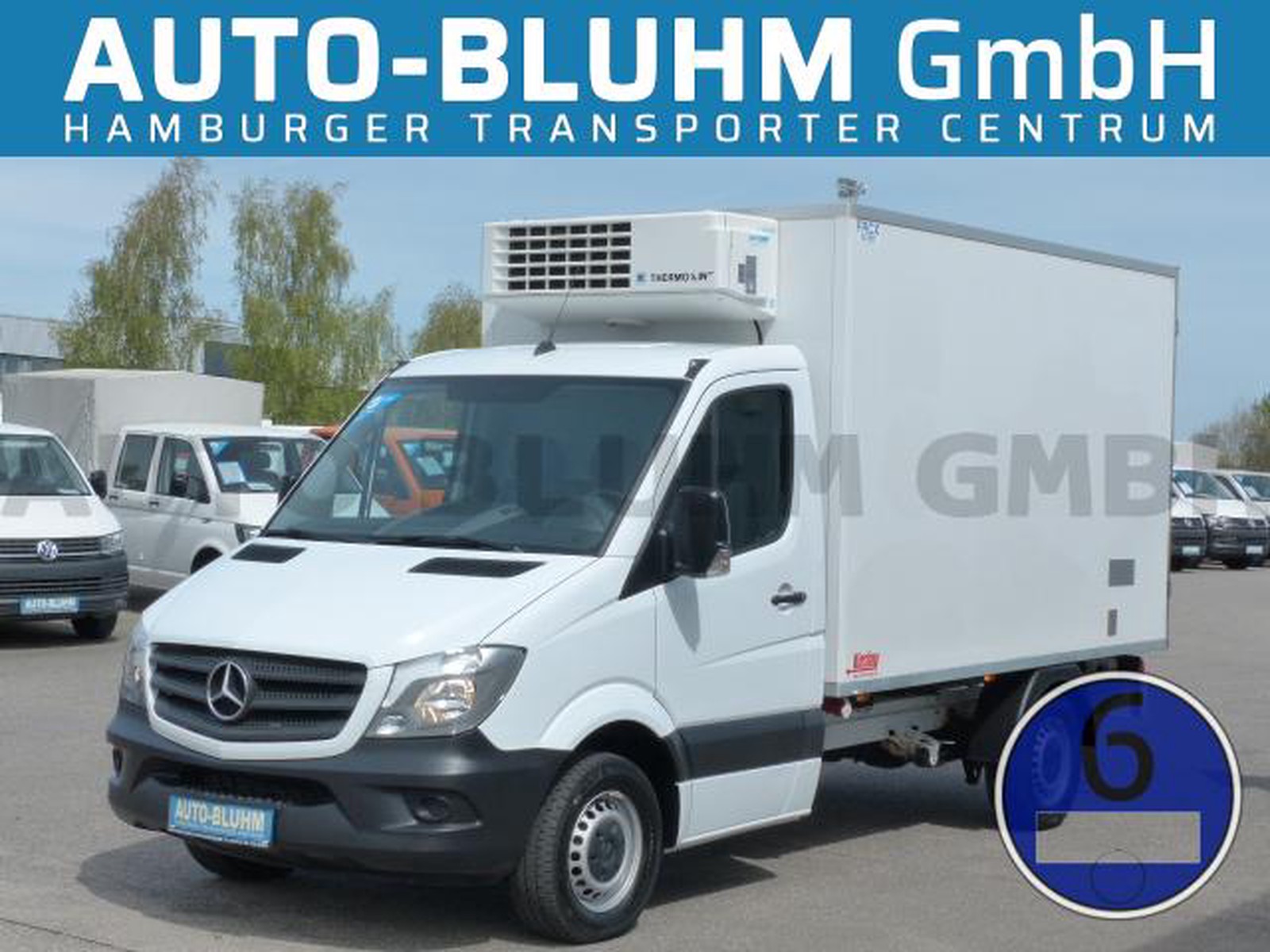 Mercedes-Benz Sprinter 316 CDI Tiefkühlkoffer + F&S-Kühlung + Klima + Tür re.