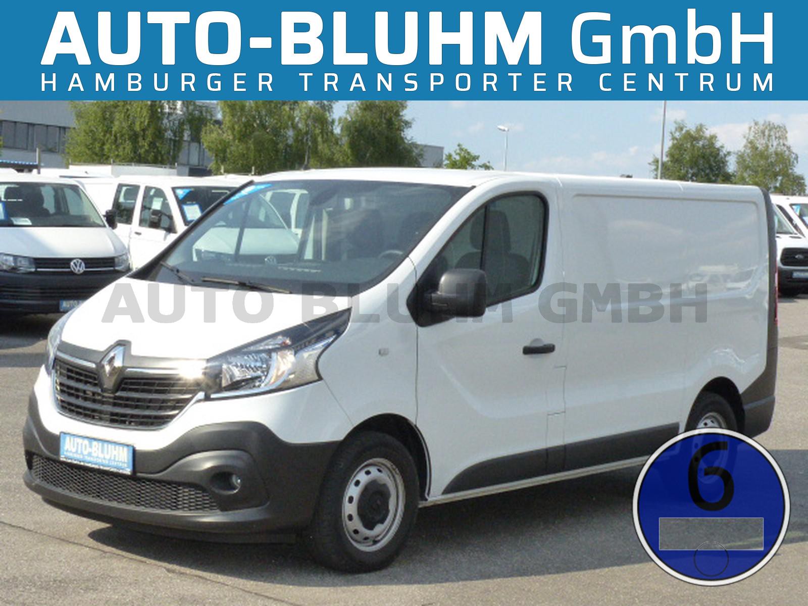 Renault Trafic 120-dCi Kasten L1H1 + AHK Cam AC 3-Sitze