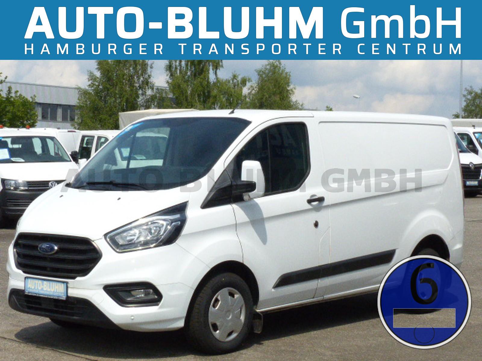 Ford Transit 280-EB Custom Kasten L1 + AC 3-Sitze PDC