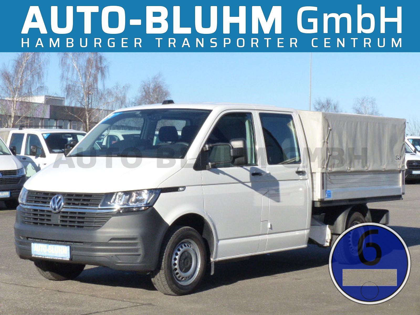 Volkswagen T6.1 TDI Doka Plane AHK 2,5T Standhzg 6-Sitze AC
