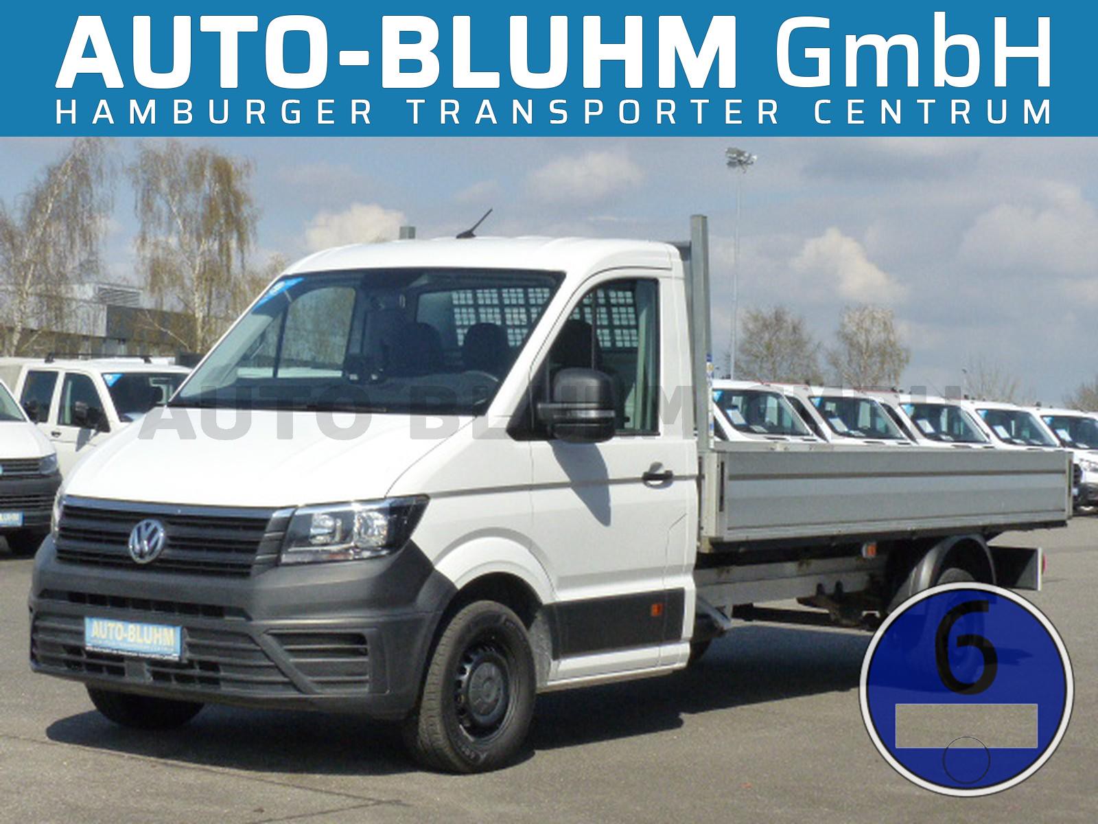 Volkswagen Crafter 35 TDI Pritsche L4 Kugel + Maul-AHK 2,5T