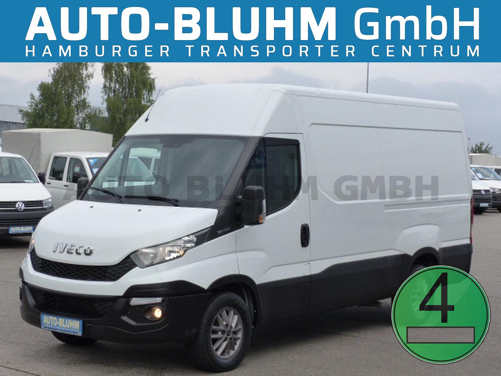 Iveco Daily 35S15 Kasten L2H2 + Klima Cam 3-Sitze PDC