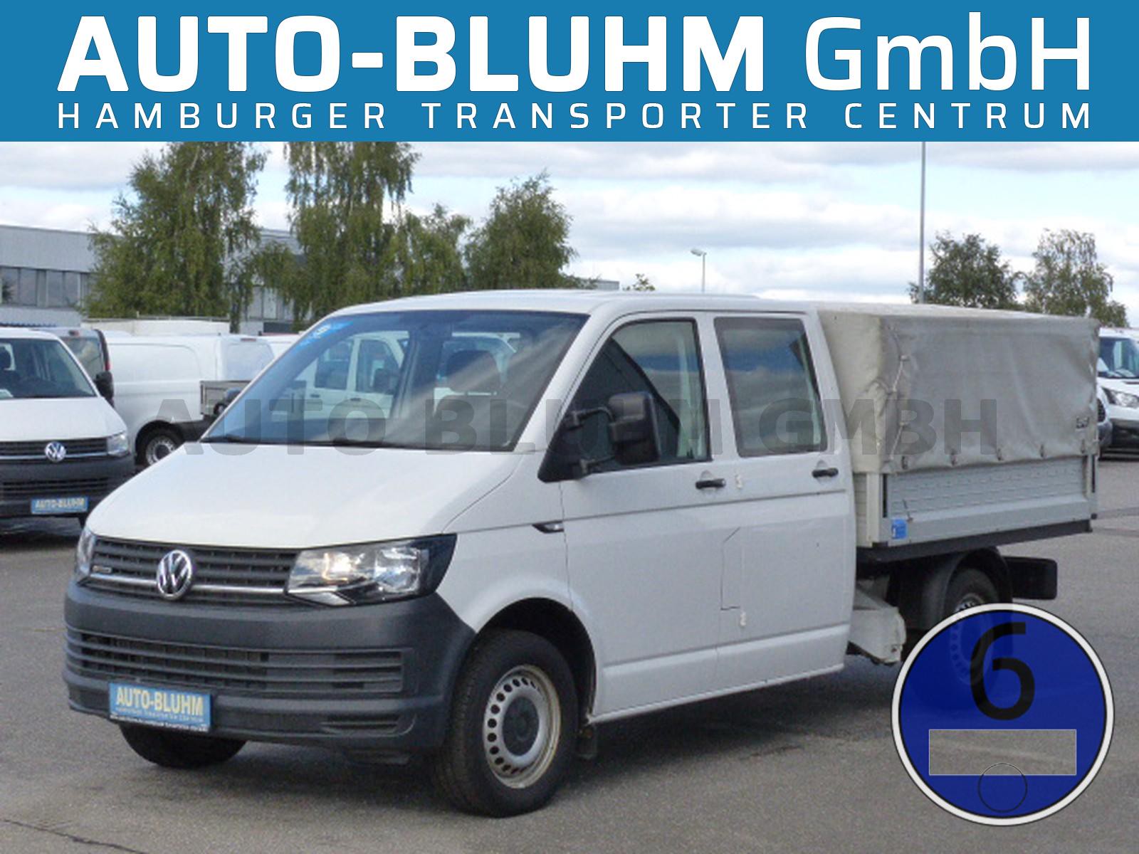 Volkswagen T6 2.0 TDI Doka Plane 4x4 Klima 6-Sitze Standhzg