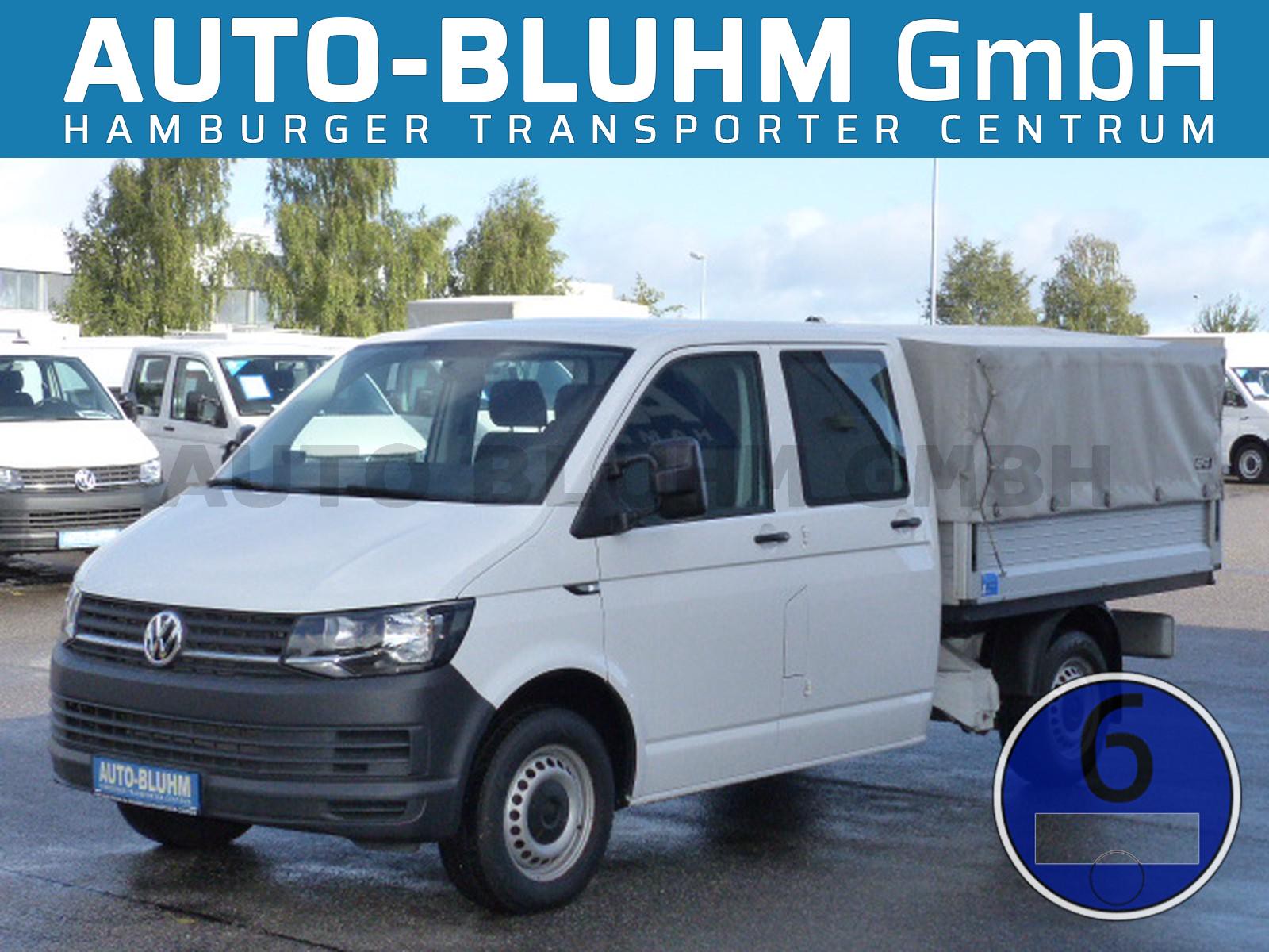 Volkswagen T6 2.0 TDI-SCR Doka Plane + Klima + 6-Sitze