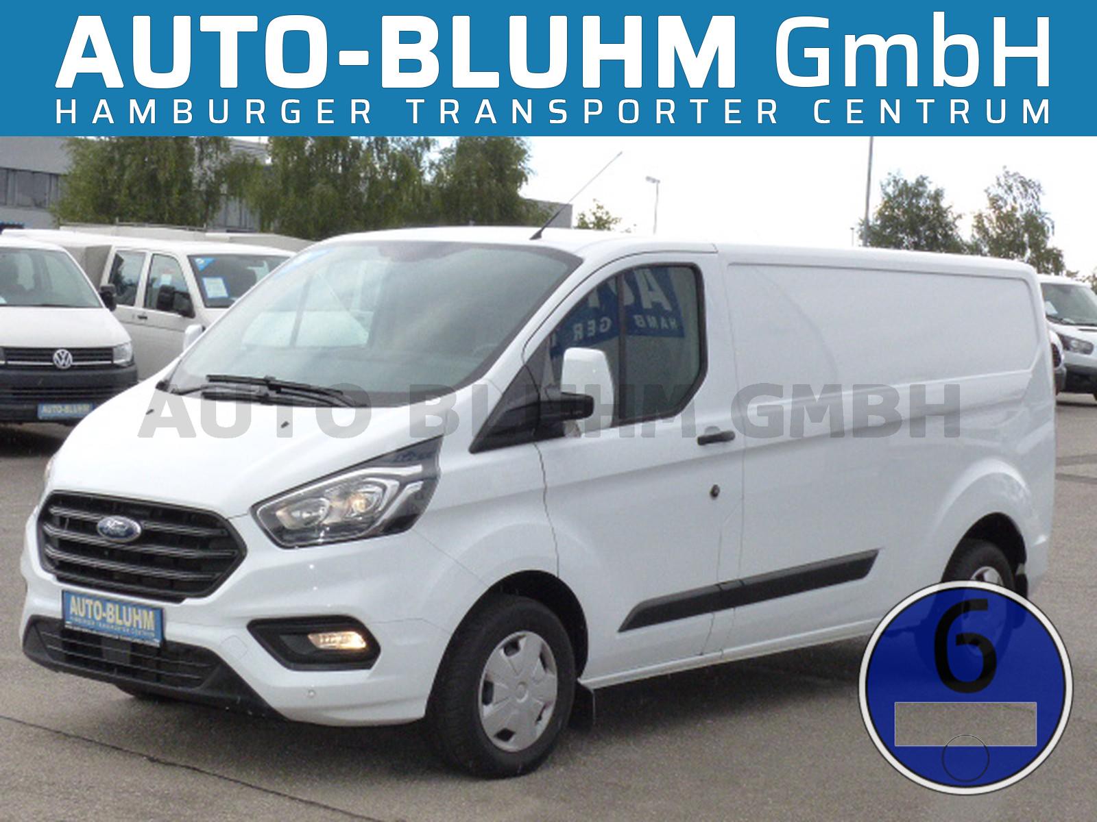 Ford Transit 300-EB Custom Kasten L2H1 AC 3-Sitze PDC