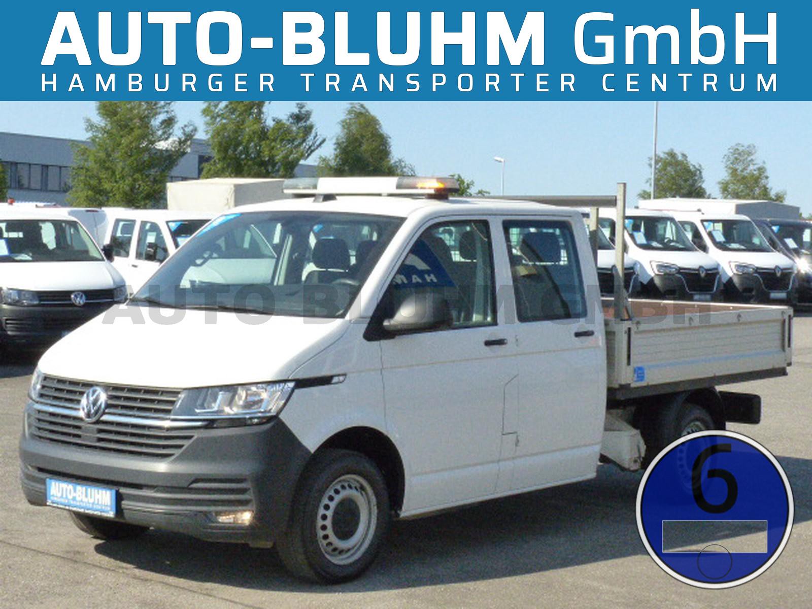 Volkswagen T6.1 TDI-SCR Doka + AC Navi Warnlichtbalken AHK