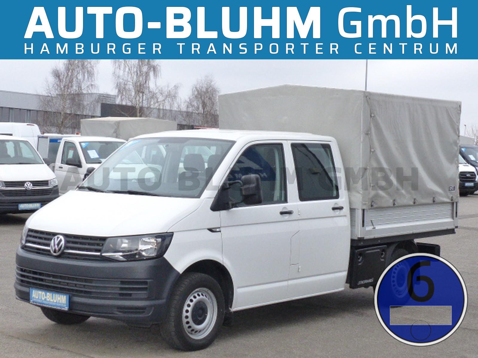 Volkswagen T6 TDI-SCR Doka Plane Navi AC Standhzg 2-Kisten