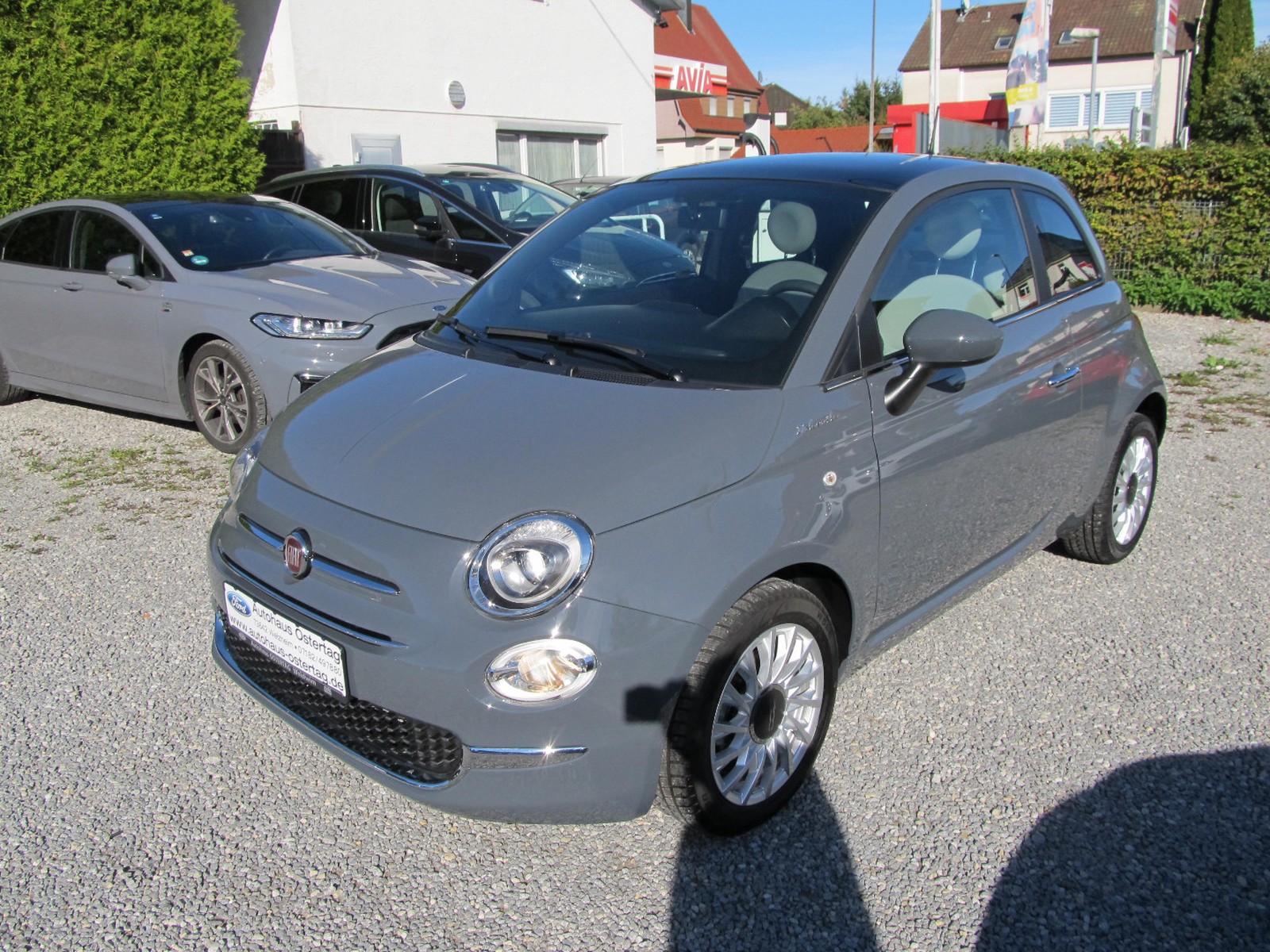 Fiat 500 DolceVita Hybrid Glasdach DAB Tempomat Teilleder Jahreswagen kaufen in Welzheim Preis
