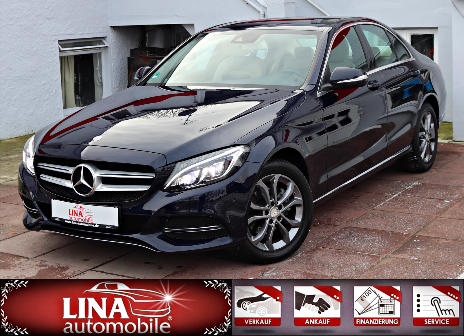 Mercedes-Benz C 220 d 7-Gang Kamera NaviComand LED Leder