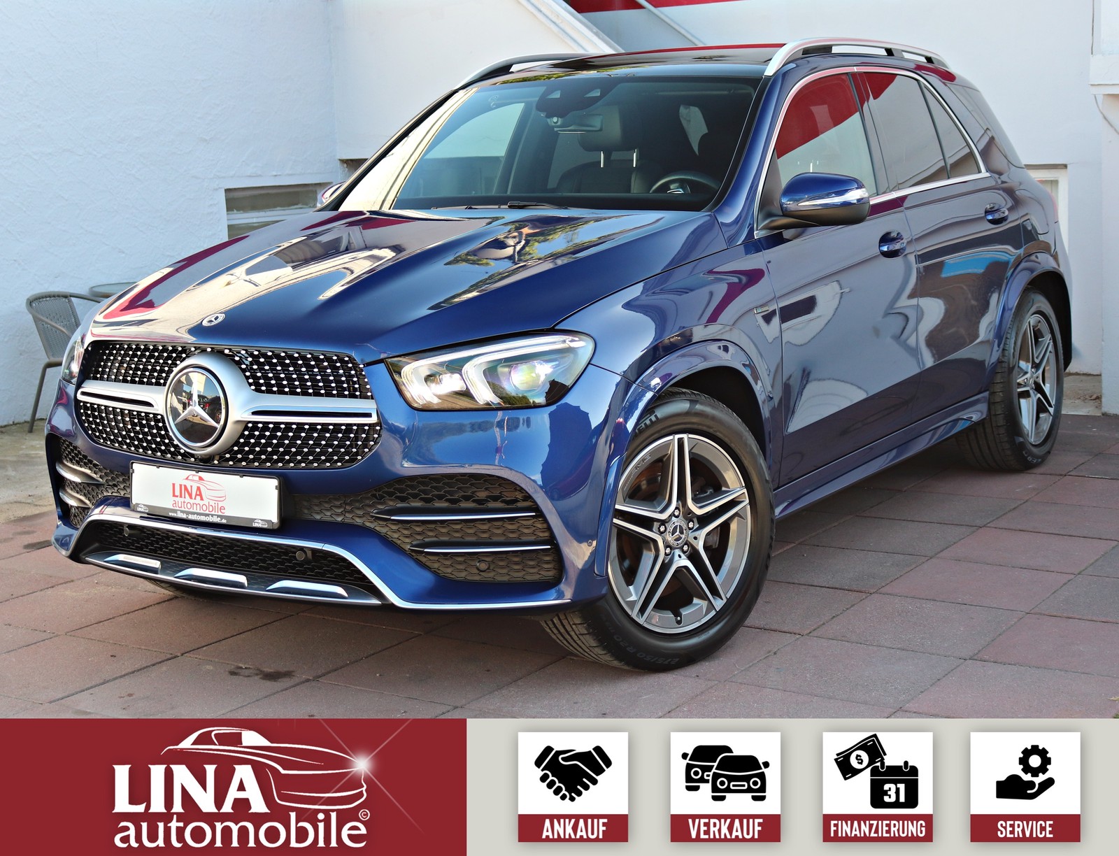 Mercedes-Benz GLE 350 de 4M AMG 2.Hd PANORAMA ACC Kamera 20"