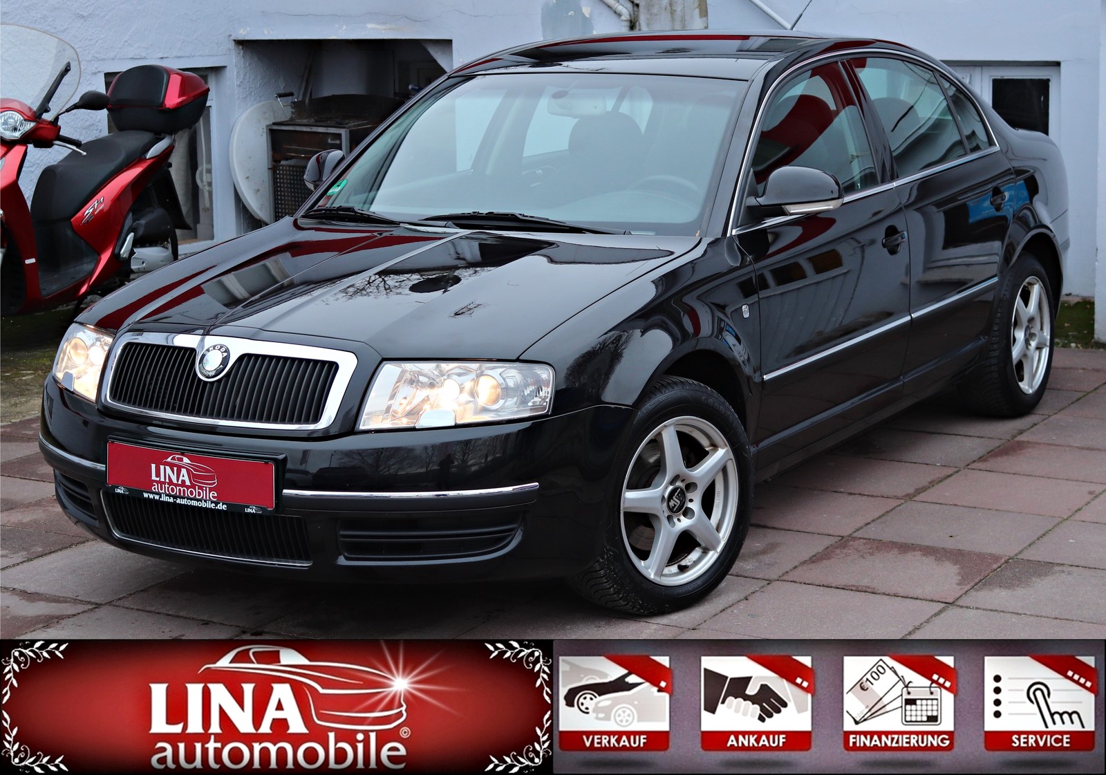 Skoda Superb 2.0 TDI DPF ZahnriemenNEU Klimaaut PDC