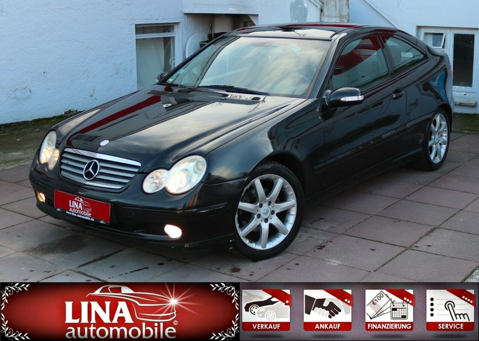 Mercedes-Benz C 180 Sportcoupe Klimaaut. Panorama Bluetooth