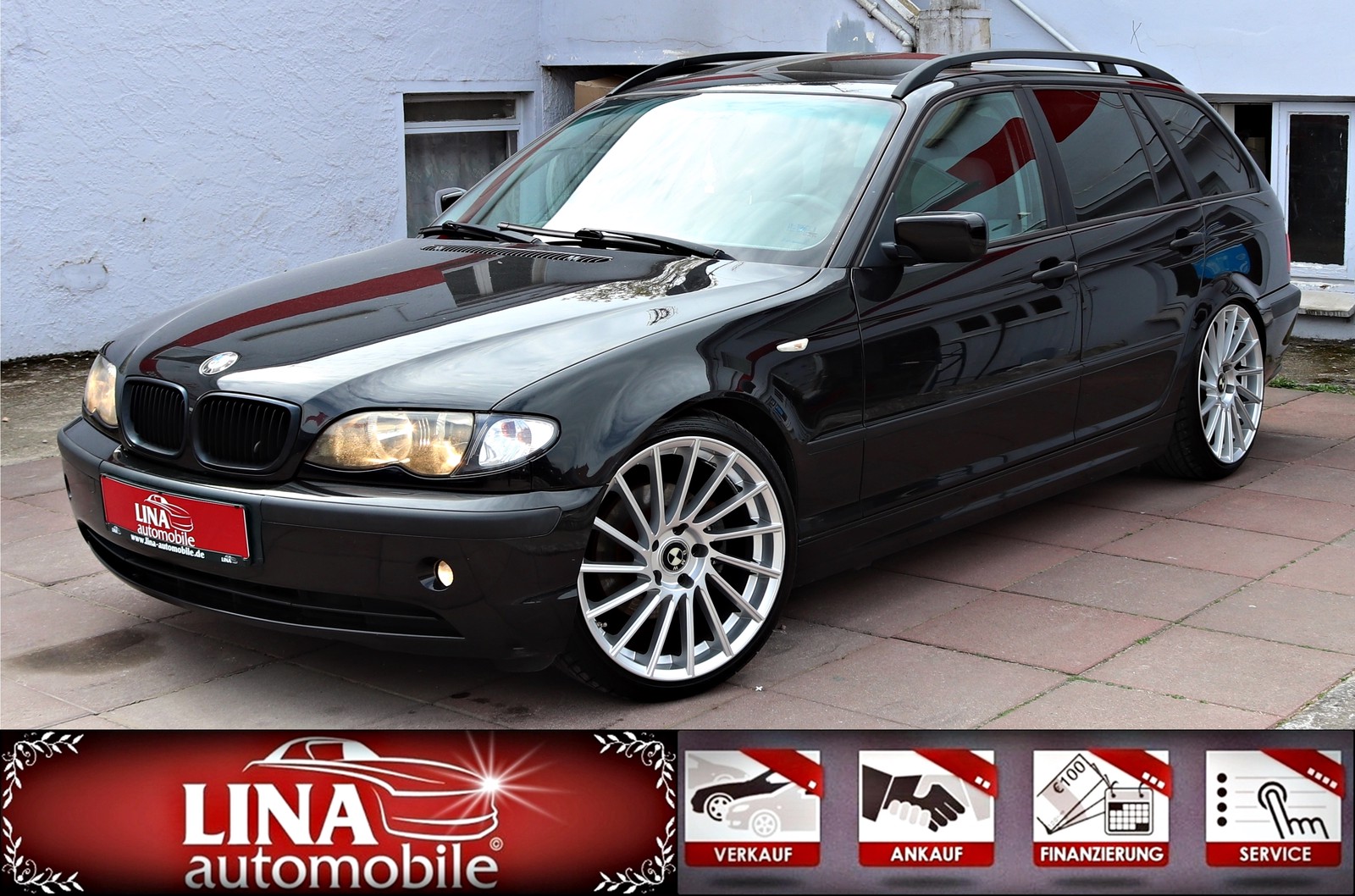 BMW 320d Touring Aut. el.SD Memory Klimaaut. PDC 19"