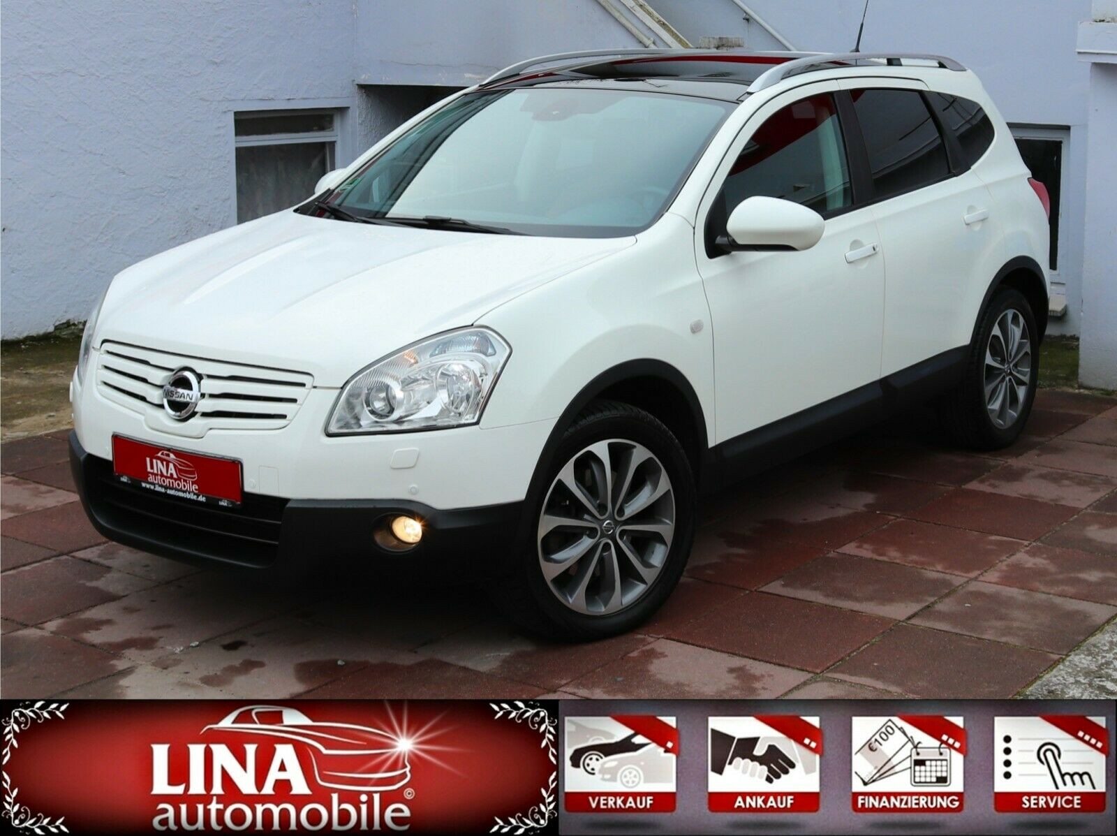Nissan Qashqai 2.0 dCi 4x4 7-Sitze AHK Panoram Kamera