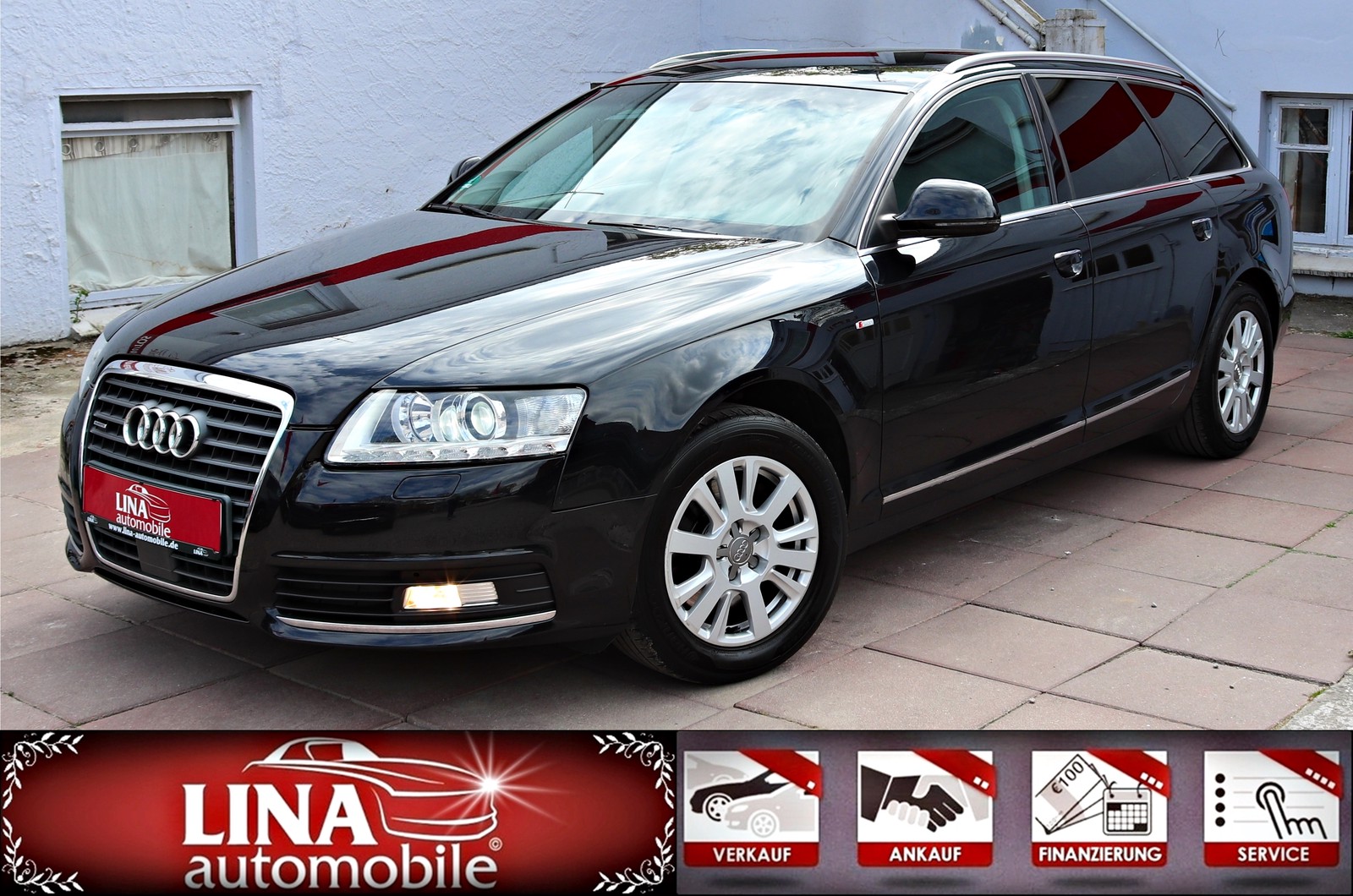 Audi A6 2.7 TDI V6 Quat. S-Line 2.Hd AHK NaviDVD Lede