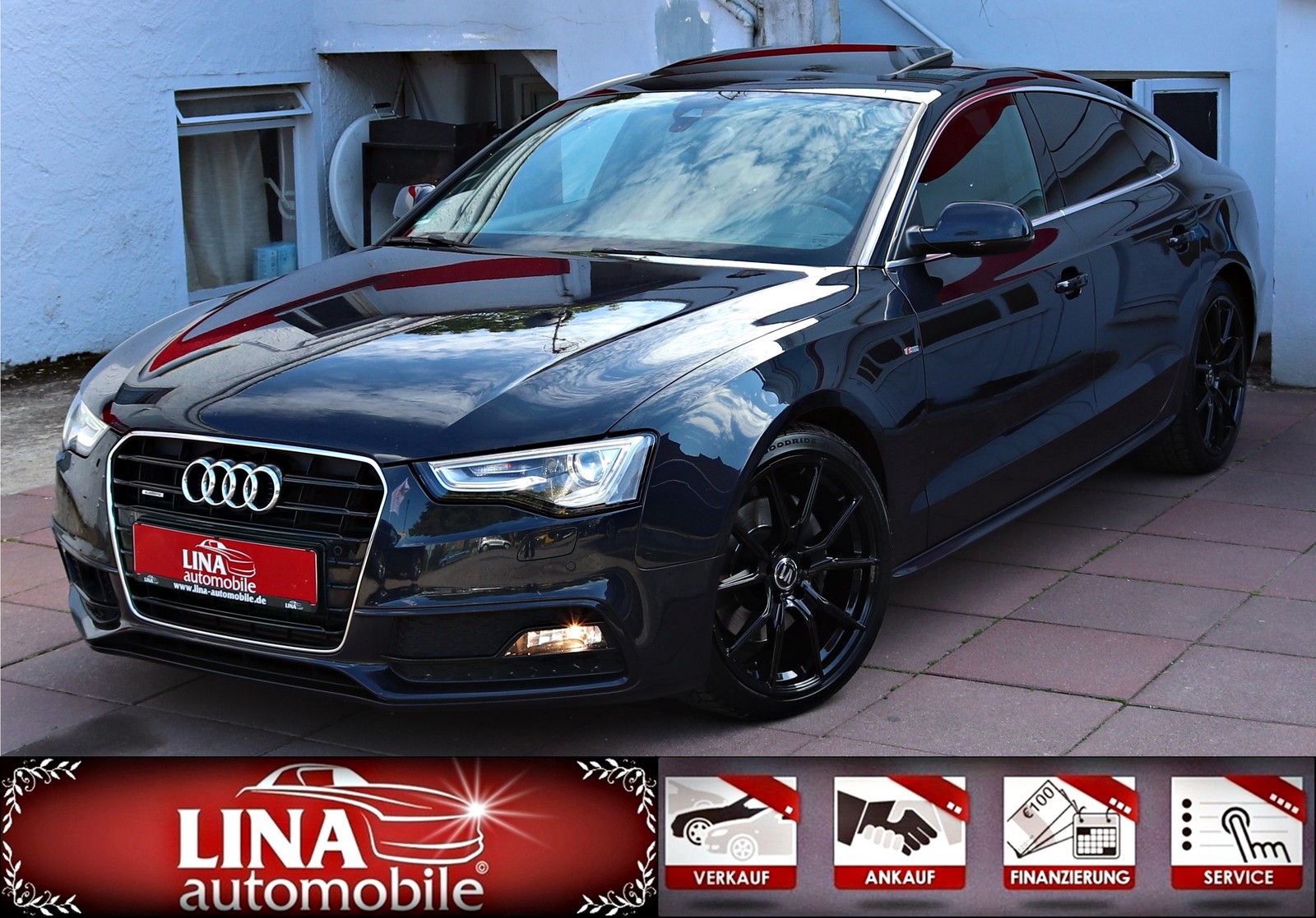 Audi A5 3.0 TDI Quat. S-Line ACC AHK GSD Kamera 4xSHZ