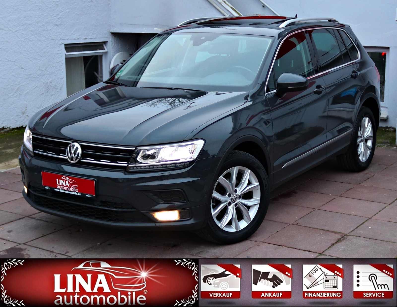 Volkswagen Tiguan 2.0 TDI 4Motion 1.Hd StandHzg Panoram ACC