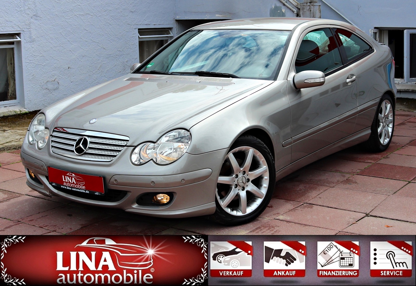 Mercedes-Benz C 180 Kompressor Sportcoupe Bluetooth PDC 2xSHZ