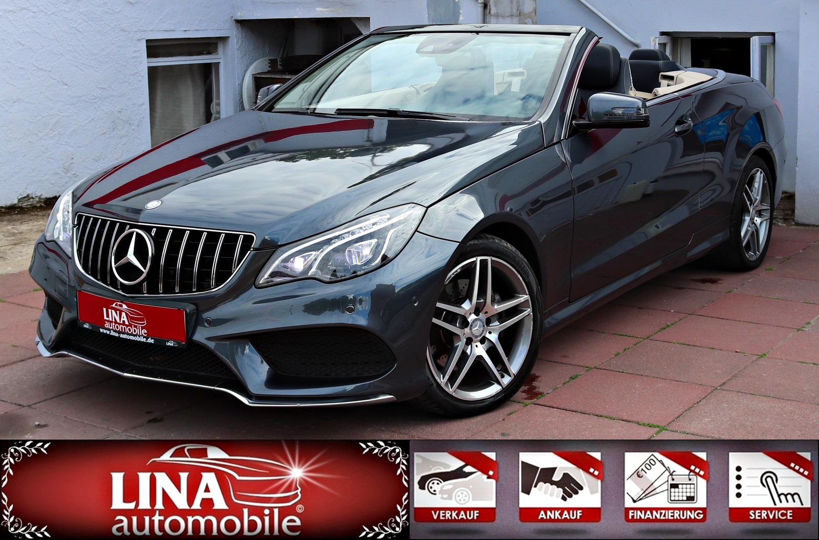Mercedes-Benz E 250 Cabrio 7G AMG-Paket Exclusive Kamera LED