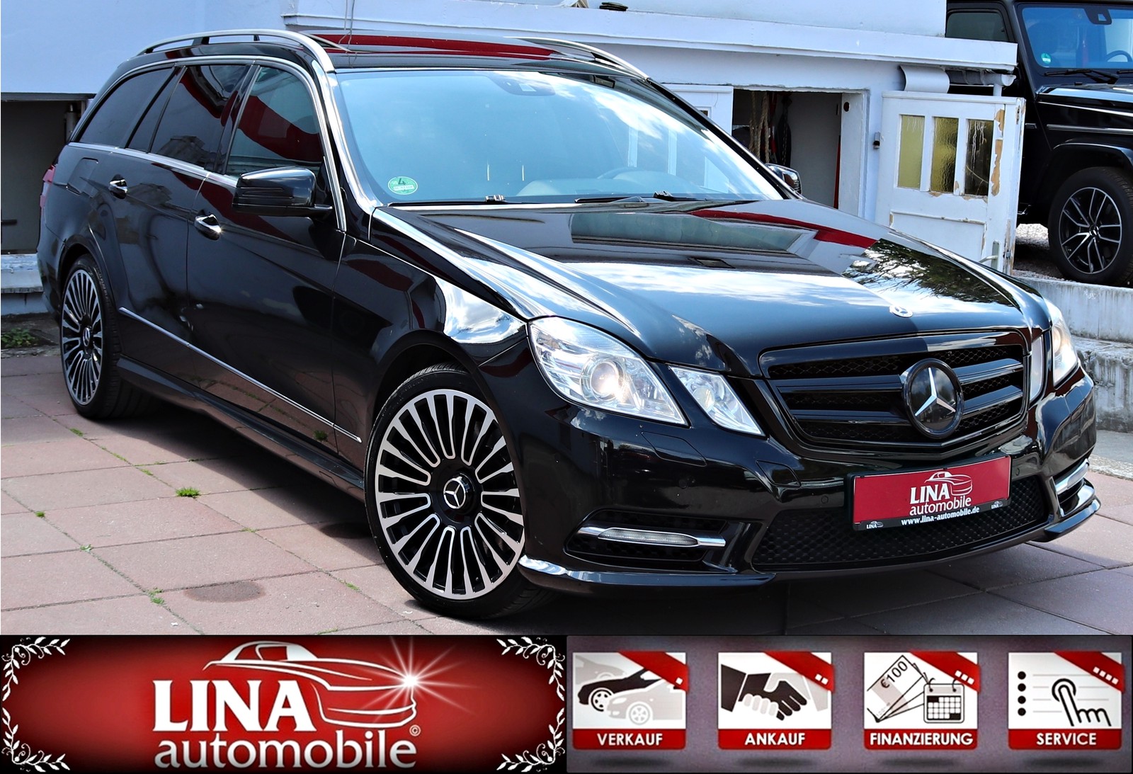 Mercedes-Benz E 350 AMG-Paket StandHzg el.GSD 2xDVD AHK ACC