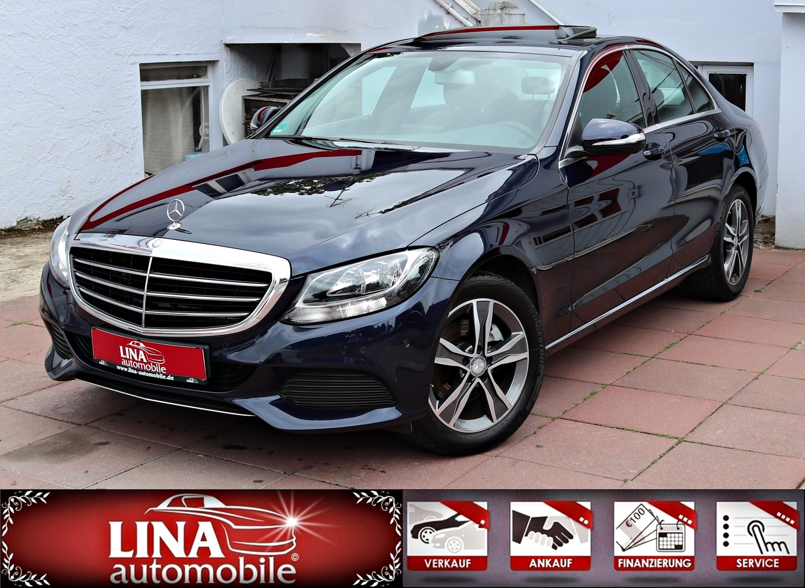 Mercedes-Benz C 200 Avantgarde Luxury 1.HAND el.GSD Navi Leder
