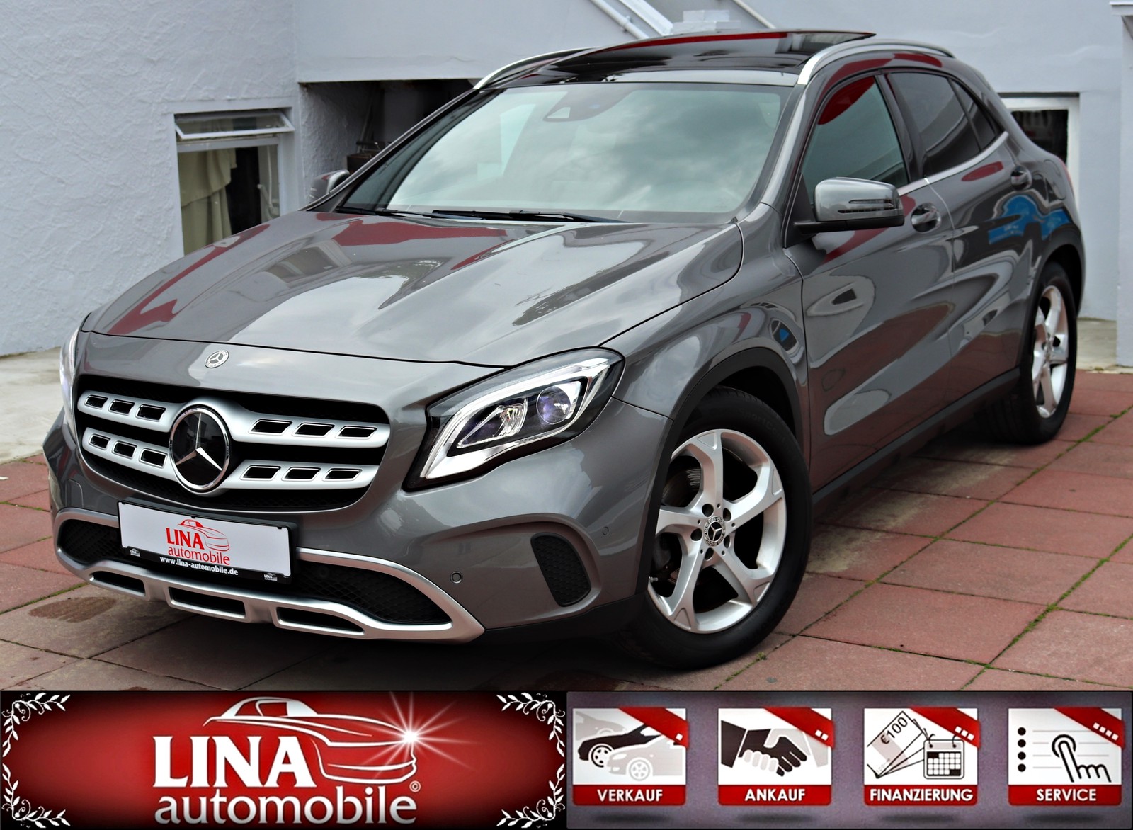 Mercedes-Benz GLA 200 2.Hd Panorama ACC Navi LED Leder 18Zoll