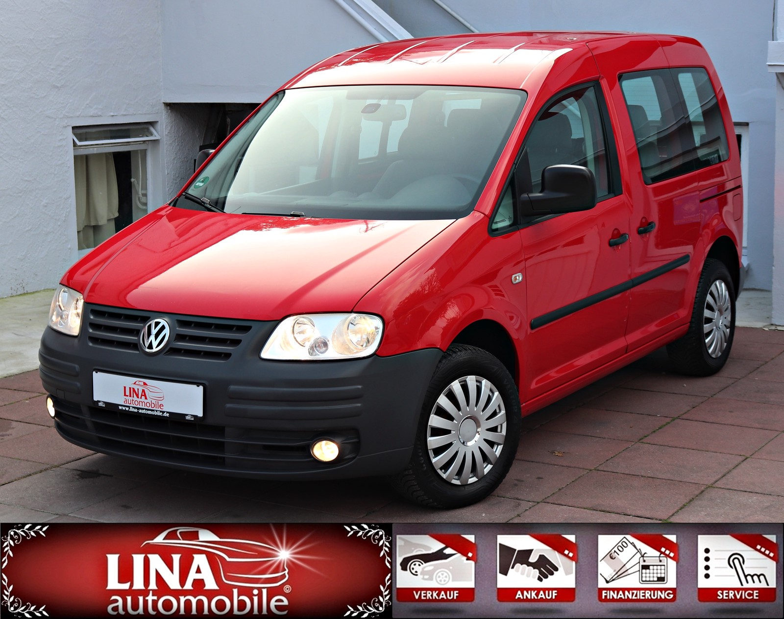 Volkswagen Caddy 1.4 2xSchiebetür AHK Servo Allwetter el.FH