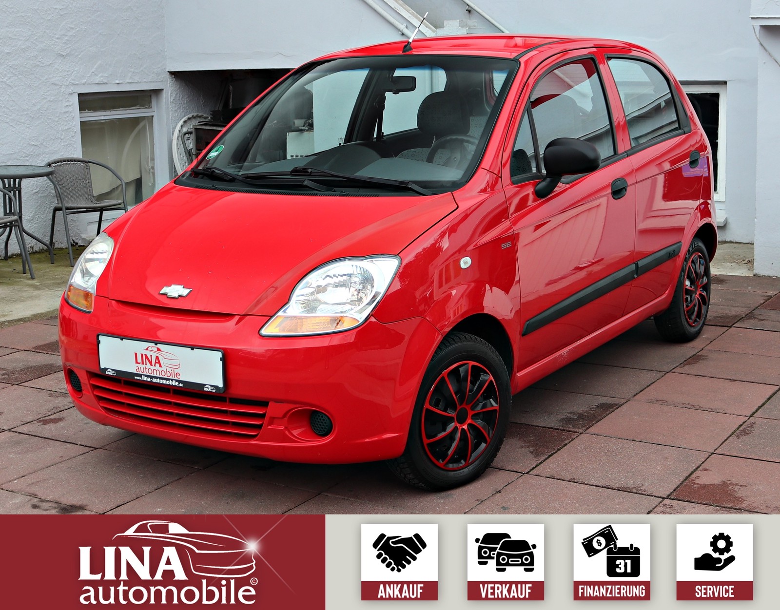 Chevrolet Matiz S 2.HAND SERVO TÜV/AU bis 05.26 Bluetooth