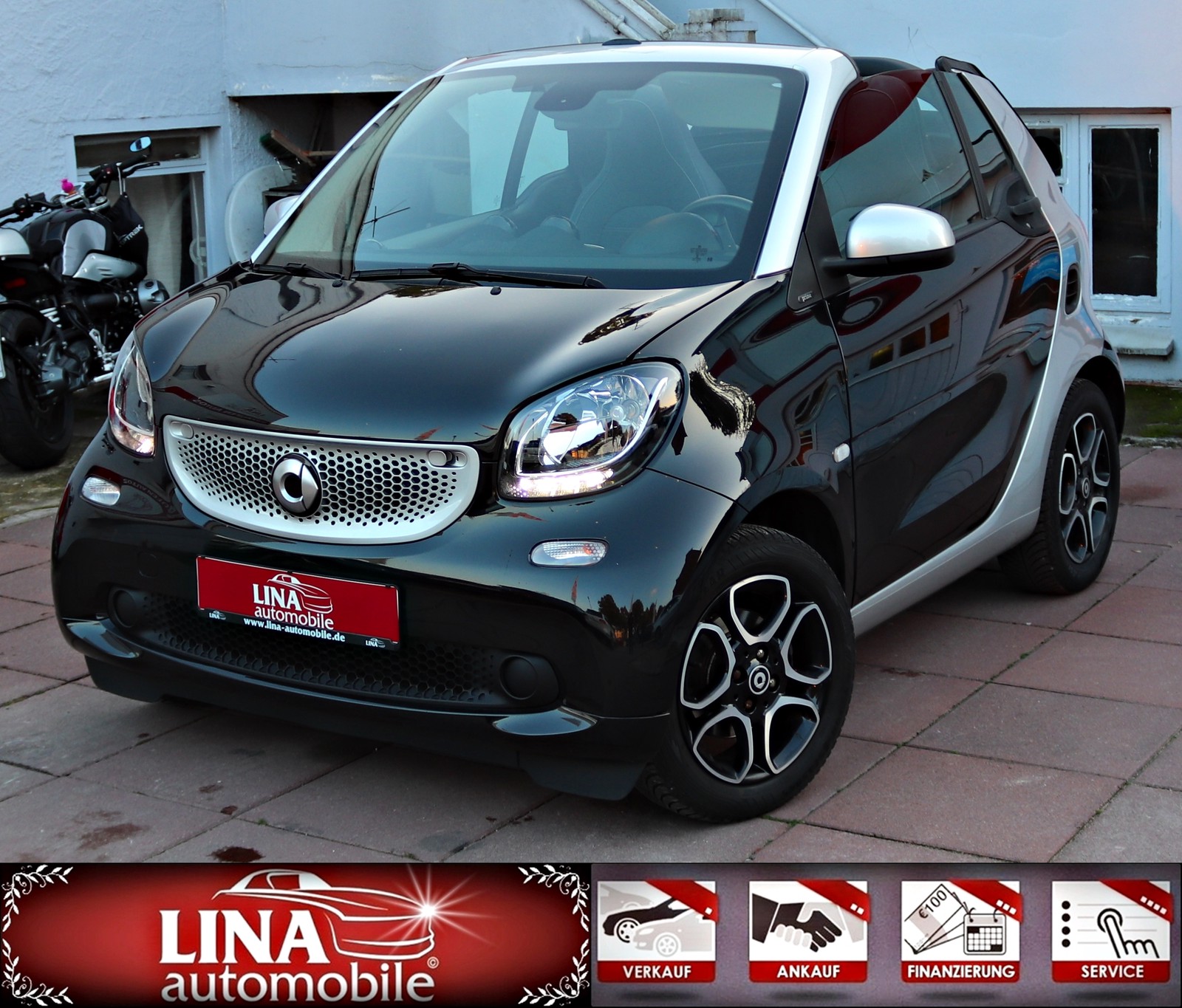 Smart ForTwo Cabrio PRIME NaviTouch Leder PDC 2xSHZ